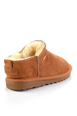 Taba Bej Hakiki Deri Kadın Bot & Bootie K02653018002