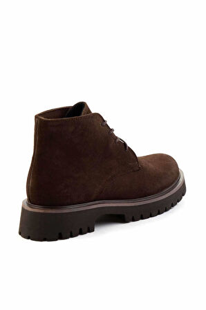 Kahve Süet Hakiki Deri Kadın Bot & Bootie K02666430002