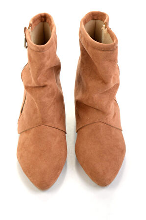 Taba Hakiki Deri Kadın Bot & Bootie K02678021002