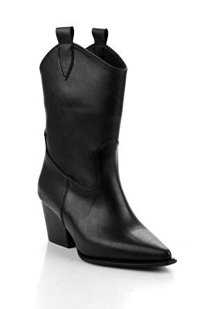 Siyah  Kadın Bot & Bootie K02671904409