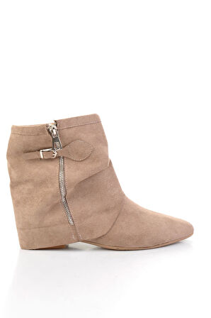 Vizon Hakiki Deri Kadın Bot & Bootie K02678021002