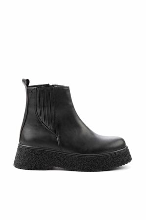 Siyah  Kadın Bot & Bootie K02671902109