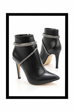 Siyah  Kadın Bot & Bootie K02674030209