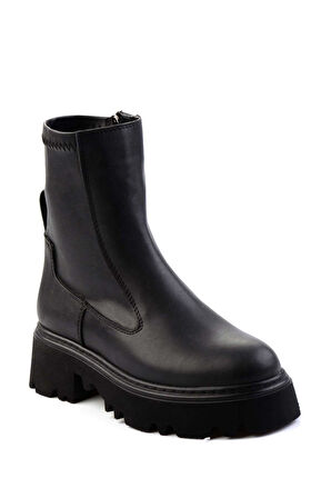 Siyah  Kadın Bot & Bootie K02671405009