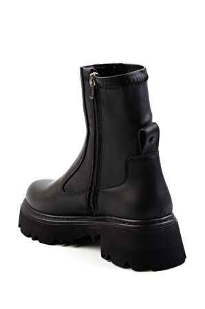 Siyah  Kadın Bot & Bootie K02671405009