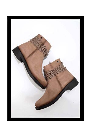 Vizon Nubuk  Kadın Bot & Bootie K02671903101