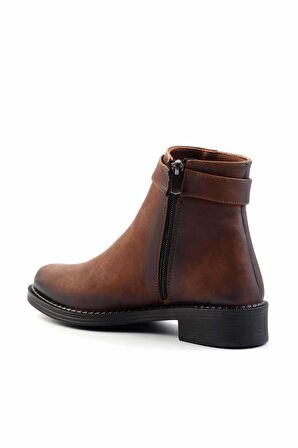 Kahve Nubuk  Kadın Bot & Bootie K02671904001