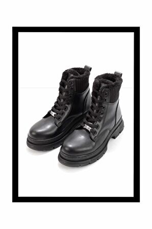 Siyah  Kadın Bot & Bootie K02688008009