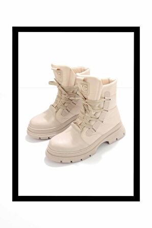 Bej Paraşüt  Kadın Bot & Bootie K02688008367