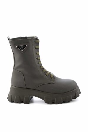 Bambi Mat Haki  Kadın Bot & Bootie K02703201009