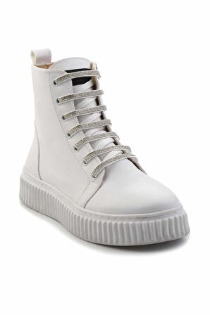 Beyaz  Kadın Bot & Bootie K02714131509