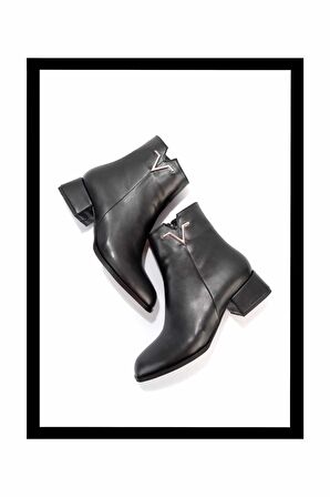Siyah  Kadın Bot & Bootie K02718131709