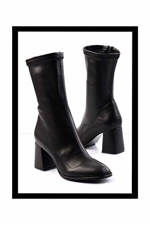 Siyah  Kadın Bot & Bootie K02718131509
