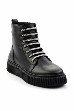 Siyah  Kadın Bot & Bootie K02714131509