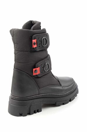Bambi Siyah Siyah  Kadın Bot & Bootie K02724988809