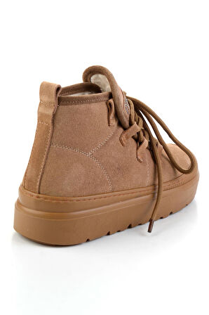 Taba Hakiki Deri Kadın Bot & Bootie K02748100902