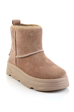 Vizon Hakiki Deri Kadın Bot & Bootie K02748100602