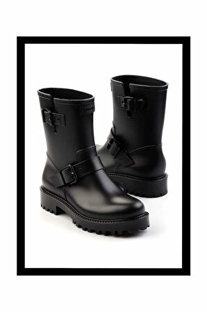 Siyah Jel  Kadın Bot & Bootie K02748015059
