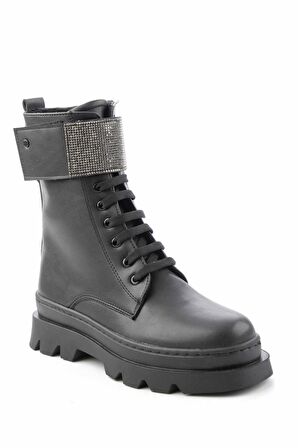 Bambi Siyah  Kadın Bot & Bootie K02763025809