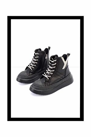 Siyah  Kadın Bot & Bootie K02763330509