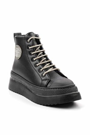 Siyah Siyah  Kadın Bot & Bootie K02763030309