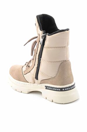 Bambi Bej Parasüt  Kadın Bot & Bootie K02763075567