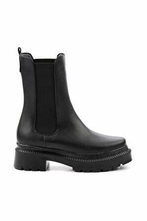 Siyah  Kadın Bot & Bootie K02792070209