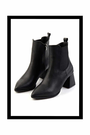Siyah  Kadın Bot & Bootie K02792301009