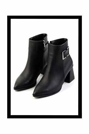 Siyah  Kadın Bot & Bootie K02792301309