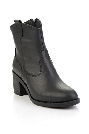 Siyah  Kadın Bot & Bootie K02826078409