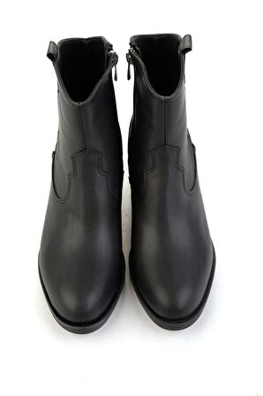 Siyah  Kadın Bot & Bootie K02826078409