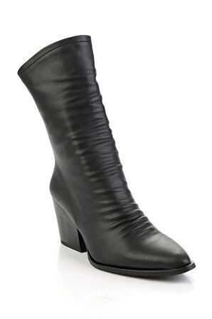 Siyah  Kadın Bot & Bootie K02824200909