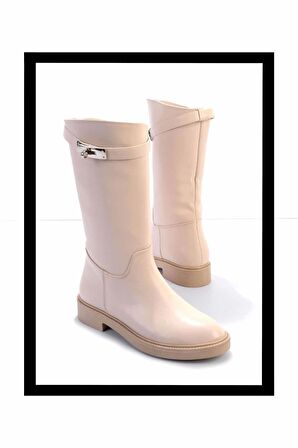 Bej  Kadın Bot & Bootie K02828222209