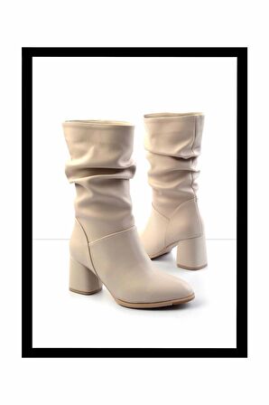 Bej  Kadın Bot & Bootie K02824243009
