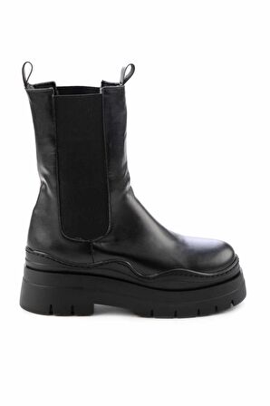 Bambi Siyah  Kadın Bot & Bootie K02828193509