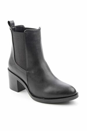 Bambi Siyah  Kadın Bot & Bootie K02826011209
