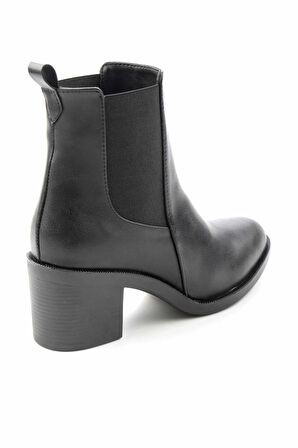 Bambi Siyah  Kadın Bot & Bootie K02826011209