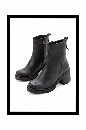 Siyah  Kadın Bot & Bootie K02824201709