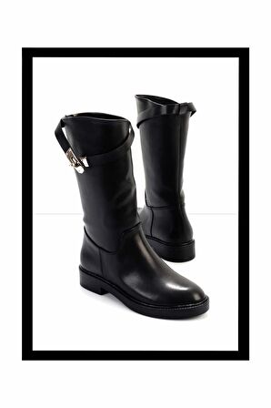 Siyah  Kadın Bot & Bootie K02828222209
