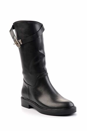 Siyah  Kadın Bot & Bootie K02828222209