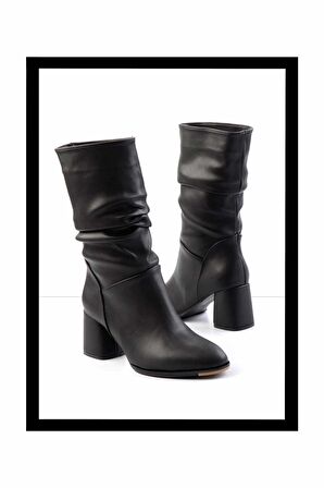 Siyah  Kadın Bot & Bootie K02824243009