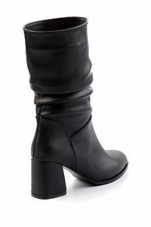 Siyah  Kadın Bot & Bootie K02824243009