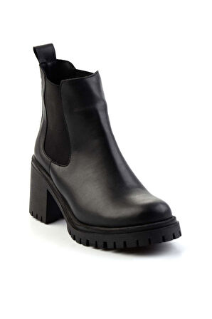 Siyah  Kadın Bot & Bootie K02824701509