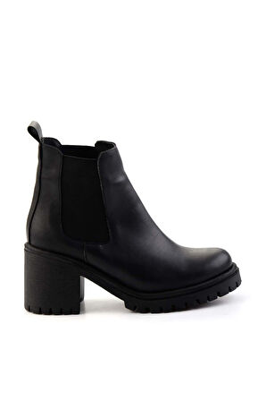 Siyah  Kadın Bot & Bootie K02824701509