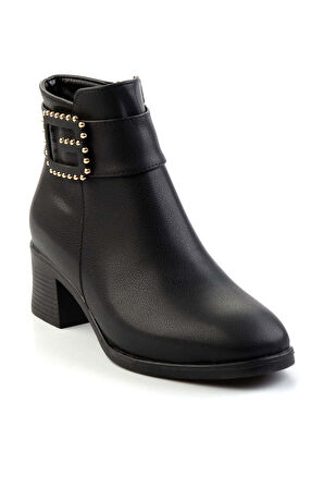 Siyah  Kadın Bot & Bootie K02823054009
