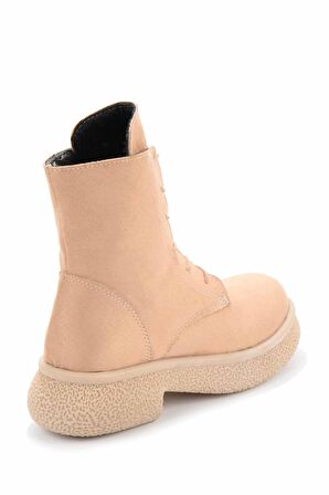 Bambi Vizon Süet  Kadın Bot & Bootie K02824201402
