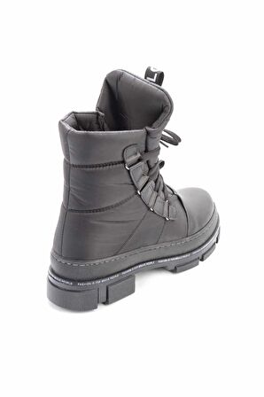 Bambi Siyah Anorak  Kadın Bot & Bootie K02823110785
