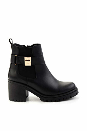 Siyah Altın  Kadın Bot & Bootie K02824705009