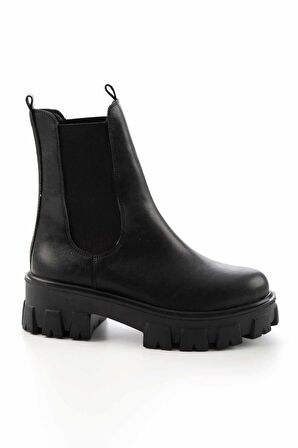 Bambi Siyah  Kadın Bot & Bootie K02839052109