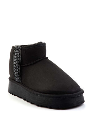 Siyah Süet   Kadın Bot & Bootie K02855115002
